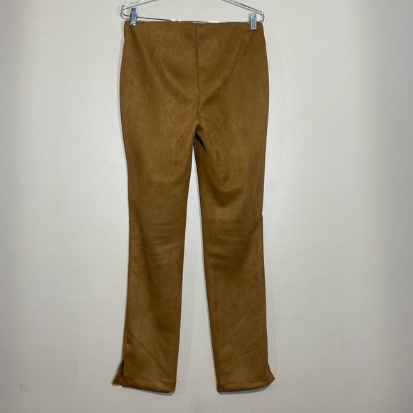 Rafaela || Faux suede Fitted leggings size 8 - Picture 2 of 8